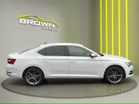 Used Skoda Superb SE 150 HP (110 kW) 2022 White Hatchback