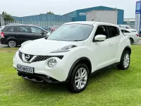 Used Nissan Juke N-Connecta 110 HP (80 kW) 2018 White SUV
