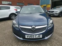 Used Vauxhall Insignia Design Edition 136 HP (100 kW) 2016 Blue Estate
