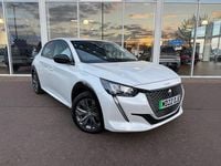 Used Peugeot e-208 Allure Premium 100 kW (136 HP) 2022 White Hatchback