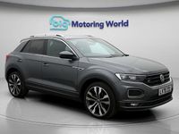 Used VW T-Roc R-line 150 HP (110 kW) 2020 Grey SUV