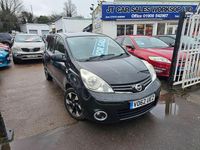 Used Nissan Note N-TEC 2012 Black Hatchback