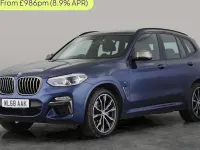 Used BMW X3 M Sport 360 HP (264 kW) 2018 Blue SUV
