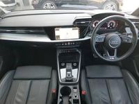Used Audi A3 S-Line 110 HP (80 kW) 2023 Black Sedan