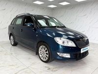 Used Skoda Fabia Elegance 105 HP (77 kW) 2013 Blue Estate