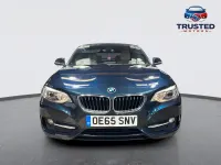 Used BMW 218 Sport Line 2015 Blue Cabriolet