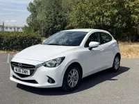 Used Mazda 2 75 HP (55 kW) 2016 White Hatchback
