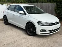 Used VW Polo SE 95 HP (69 kW) 2019 White Hatchback