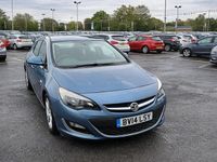 Used Vauxhall Astra SRi 110 HP (80 kW) 2014 Blue Hatchback