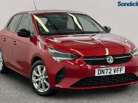 Used Vauxhall Corsa Design Edition 75 HP (55 kW) 2022 Red Hatchback