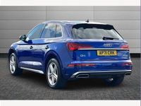 Used Audi Q4 Sportback e-tron S-Line 219 kW (299 HP) 2021 Blue SUV