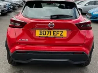 Używany Nissan Juke Acenta 2021 Czerwony SUV