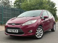Used Ford Fiesta Zetec 2010 Red Hatchback