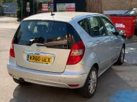Used Mercedes A160 Elegance 95 HP (69 kW) 2011 Silver Hatchback