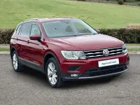 Used VW Tiguan Allspace Match 200 HP (147 kW) 2020 Red SUV