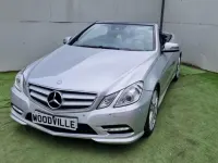 Usado Mercedes E350 265 HP (194 kW) 2013 Prateado Cabrios