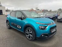 Used Citroën C3 Shine 102 HP (75 kW) 2022 Blue Hatchback