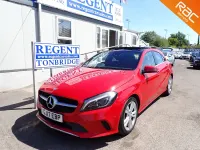 Used Mercedes A180 Premium Plus 2017 Red Hatchback