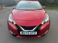 Usata Nissan Micra S 92 CV (67 kW) 2022 Rosso Utilitaria