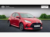 Used Toyota Yaris Hybrid Design 2022 Red Hatchback