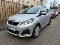 Begagnad Peugeot 108 Active 2015 Silver Halvkombi
