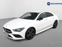 Used Mercedes CLA200 AMG Line Premium 163 HP (119 kW) 2022 White Coupe