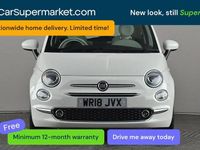 Used Fiat 500 Lounge 69 HP (50 kW) 2018 White Hatchback