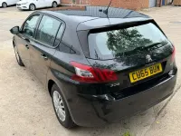 Used Peugeot 308 Access 100 HP (73 kW) 2015 Black Hatchback
