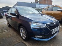 Used Skoda Fabia SE L 95 HP (69 kW) 2021 Blue Hatchback