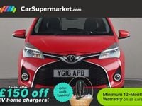 Used Toyota Yaris Design 99 HP (72 kW) 2016 Red Hatchback