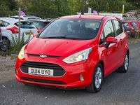 Used Ford B-MAX Zetec 2014 Red MPV