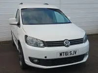 Used VW Caddy 102 HP (75 kW) 2011 White MPV