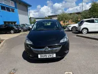 Used Vauxhall Corsa Design Edition 75 HP (55 kW) 2019 Black Hatchback