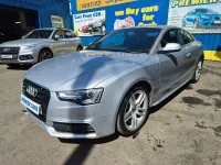 Used Audi A5 S-Line 190 HP (139 kW) 2016 Silver Coupe