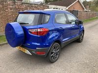 Used Ford Ecosport Titanium 125 HP (91 kW) 2015 Blue SUV