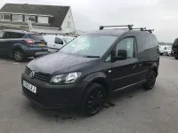 Used VW Caddy Startline 102 HP (75 kW) 2015 Black MPV