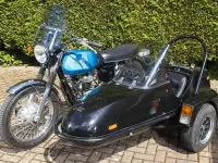 Used Triumph TR6 1972 Blue Cabriolet