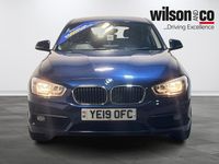 Used BMW 118 Comfort Edition 136 HP (100 kW) 2019 Blue Hatchback