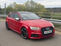 Used Audi S3 Sportback Black Edition 310 HP (228 kW) 2016 Red Hatchback
