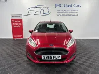Used Ford Fiesta Zetec 82 HP (60 kW) 2015 Red Hatchback