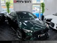 Used Mercedes CLA45 AMG 421 HP (309 kW) 2020 Green Coupe