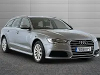 Used Audi A6 Design 190 HP (139 kW) 2018 Tornado grey Estate