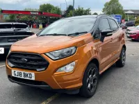 Second-hand Ford Ecosport ST-Line 125 CP (91 kW) 2018 Portocaliu SUV