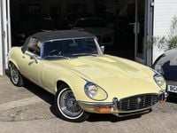 Used Jaguar E-Type 1973 Yellow Cabriolet