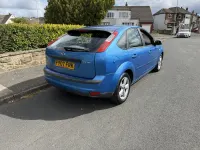 Used Ford Focus Zetec 2007 Blue Hatchback