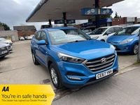 Used Hyundai Tucson 116 HP (85 kW) 2017 Blue SUV
