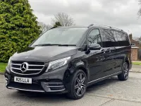 Usado Mercedes V250 AMG line 2018 Preto Monovolume