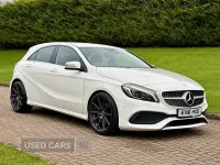 Used Mercedes A220 AMG Line Premium 2016 White Hatchback