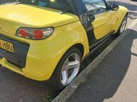 Used Smart Roadster 80 HP (58 kW) 2004 Yellow Cabriolet