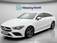 Used Mercedes CLA220 Shooting Brake AMG line 190 HP (139 kW) 2022 White Estate
